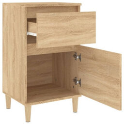 Berkfield Elegant Bedside Cabinets 2 Pcs Sonoma Oak 40X35X70 Cm - thumbnail 8