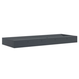 Walplus Wash Basin 120X46X11 Cm Mineral Cast/marble Cast Anthracite - thumbnail 6