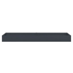 Walplus Wash Basin 120X46X11 Cm Mineral Cast/marble Cast Anthracite - thumbnail 4