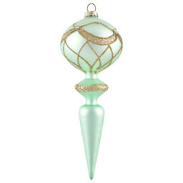 Beliani Set Of 35 Baubles Frosting Glass Multicolour - thumbnail 8