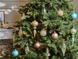 Beliani Set Of 35 Baubles Frosting Glass Multicolour - thumbnail 2