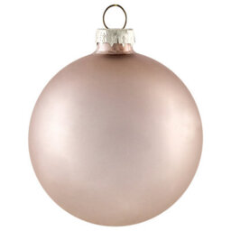 Beliani Set Of 35 Baubles Frosting Glass Multicolour - thumbnail 4