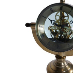 Buttercup Farm Columbia Mantle Clock - Aluminium - L11 X W18 X H26 Cm - Brass - thumbnail 3
