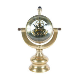Buttercup Farm Columbia Mantle Clock - Aluminium - L11 X W18 X H26 Cm - Brass