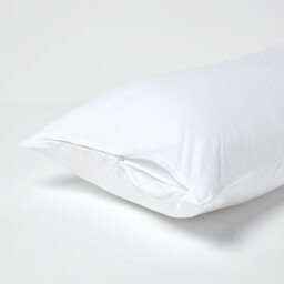 Homescapes White Continental Egyptian Cotton Pillowcase 200 Tc, 40 X 80 Cm - thumbnail 3
