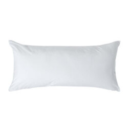 Homescapes White Continental Egyptian Cotton Pillowcase 200 Tc, 40 X 80 Cm