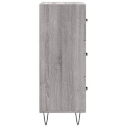 Berkfield Modern Sideboard Grey Sonoma 34.5X34X90 Cm Engineered Wood - thumbnail 7