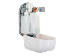 Aquarius Automatic Hand Sanitiser Soap Dispenser White - thumbnail 3