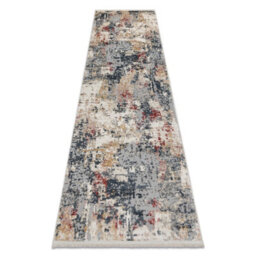 RugsX Distin 0123A Pink Powder White Modern Carpet, Runner - Abstraction, Vintage, 80X200 Cm - thumbnail 4