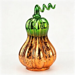Amorly Glass Pumpkin Light, Fall Decorations Indoor Built-In Led String Lights, Autumn Centerpiece For Tables Home, Battery Operated - thumbnail 4