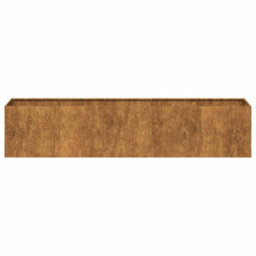 Berkfield Planter Rusty 200X40X40 Cm Weathering Steel - thumbnail 5