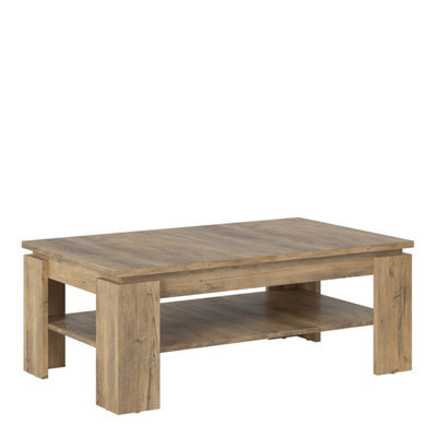 Furniture To Go Rapallo Large Coffee Table In Chestnut And Matera Grey - image 1
