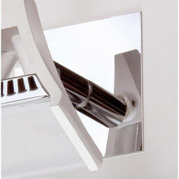 Luminosa Lighting Luminosa Filippo Spot Light 1 Light 5W Led 3000K, 450Lm, Matt White/polished Chrome - thumbnail 6