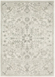 Livabliss Harput-Vintage Blue Orange Yellow Grey Traditional Boho Living Dining Bedroom Rug 160 X 220 Cm Easy Care, Non Shedding - thumbnail 1