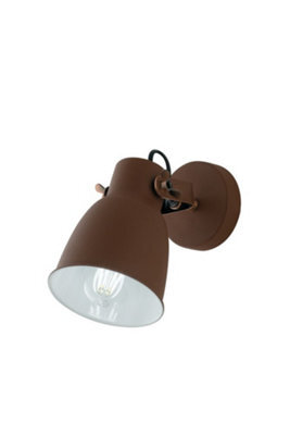 Luminosa Lighting Luminosa Legend Wall Reading Task Light, Corten, Copper, White, E27