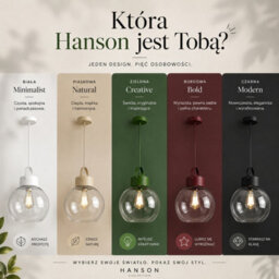 Luminosa Lighting Luminosa Hanson Dome Pendant Ceiling Light Black Transparent Glass Shade 1X E27 - thumbnail 6