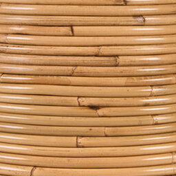 Wyld And Coco Natural Rattan Vase 70 Cm - Handwoven Boho Rustic Home Decor - thumbnail 6