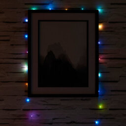 String Battery-Powered Multicolour 50 Led Indoor String Lights