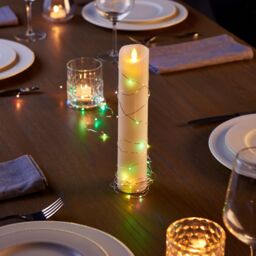 String Battery-Powered Multicolour 50 Led Indoor String Lights - thumbnail 3