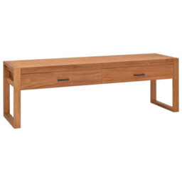 Berkfield Durable Tv Cabinet 140X40X45 Cm Recycled Teak Wood - thumbnail 2