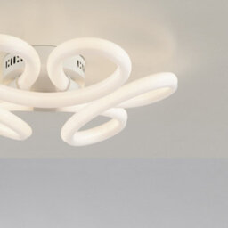 Luminosa Lighting Luminosa Heaven Led Semi Flush Light White 4810Lm 4000K 52X11.5Cm - thumbnail 2