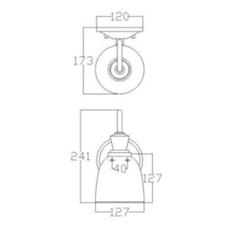 Luminosa Lighting Luminosa Cora 1 Light Bathroom Wall Light Polished Chrome Ip44, G9 - thumbnail 2