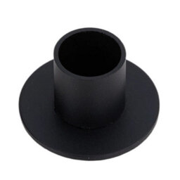 Living And Home Set Of 4 Black Iron Candle Holders Round Base Painted Iron Tealight Stands For Wedding Dining Decor - thumbnail 8