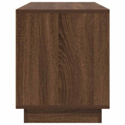 Walplus Tv Cabinet With Led Lights Brown Oak 100X41X50 Cm - thumbnail 8