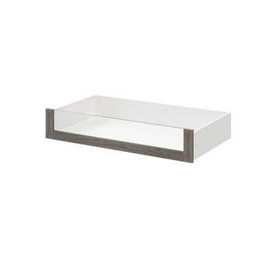 GoodHome Atomia Modular Matt Grey Oak Effect Shaker Internal Drawer (H)170mm (W)937mm (D)500mm - image 1