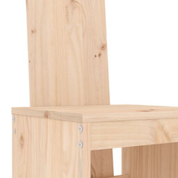Berkfield 7 Piece Garden Bar Set Solid Wood Pine - thumbnail 5