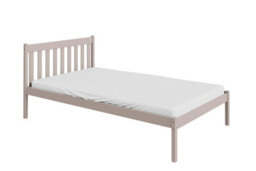 Arte Teen Wooden Bed Eu Small Double In Cashmere - Soft Neutral Versatility & Lasting Style - thumbnail 2