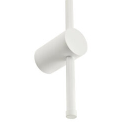 Happy Homewares Modern And Sleek Stick Style Ambient Led Wall Light Fitting In Matt White Sand - thumbnail 4