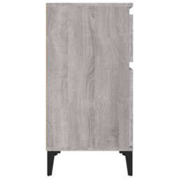 Berkfield Bedside Cabinet Grey Sonoma 40X35X70 Cm - thumbnail 7