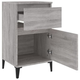 Berkfield Bedside Cabinet Grey Sonoma 40X35X70 Cm - thumbnail 8