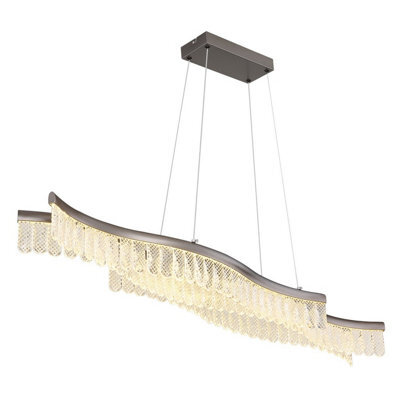 Luminosa Lighting Luminosa Juliet Pendant Ceiling Light Graphite Matt Led 3200K - image 1