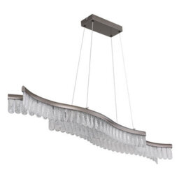 Luminosa Lighting Luminosa Juliet Pendant Ceiling Light Graphite Matt Led 3200K - thumbnail 3