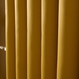 "OHS Eyelet Blackout Curtains Pair Of Thermal Ring Top, Ochre - 66 X 54""" - thumbnail 6