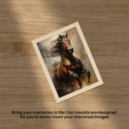 Ak Frames 90X70Cm Ivory Picture Mounts To Fit 80X60Cm Aperture Size - Mount Board Only (No Frame Included) - thumbnail 5