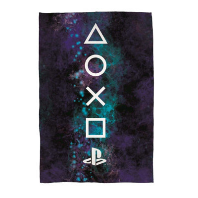 Playstation Fleece Nebula Blanket Multicoloured (150Cm X 100Cm) - image 1