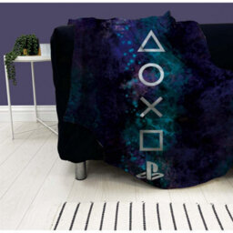 Playstation Fleece Nebula Blanket Multicoloured (150Cm X 100Cm) - thumbnail 2