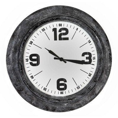 Hill Interiors Uk Homeliving Roco Glass Wall Clock - image 1