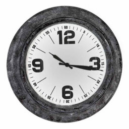 Hill Interiors Uk Homeliving Roco Glass Wall Clock - thumbnail 2
