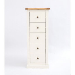 Cabinet Bits Castelli 5 Drawer Narrow Chest Of Drawers Brass Knob - thumbnail 1
