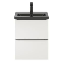 GoodHome Imandra Slimline Gloss White Wall-Mounted Bathroom Cabinet (H) 600mm (W) 500mm - thumbnail 7