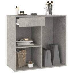 Walplus Cosmetic Cabinet Concrete Grey 80X40X75 Cm Engineered Wood - thumbnail 3