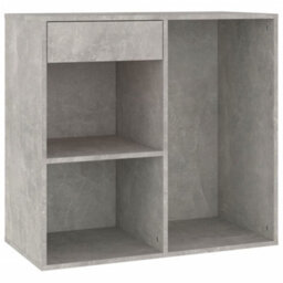 Walplus Cosmetic Cabinet Concrete Grey 80X40X75 Cm Engineered Wood - thumbnail 2