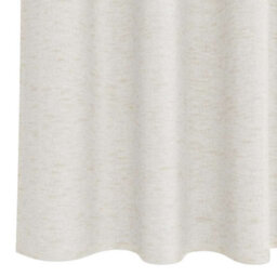 Berkfield Curtains With Curtains 2 Pcs Cream Polyester - thumbnail 5