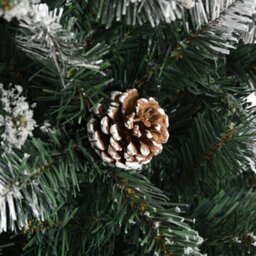 Walplus Artificial Christmas Tree With Stand Green 210 Cm Pvc - thumbnail 6
