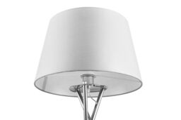 GoodHome Gooban Chrome Effect Floor & Table Lamp - thumbnail 7