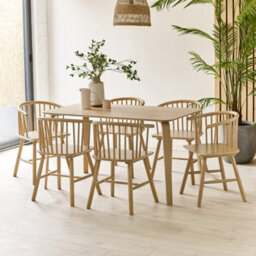 Oakham Redwood Premium Oak Dining Chairs - Set Of 2 - thumbnail 6